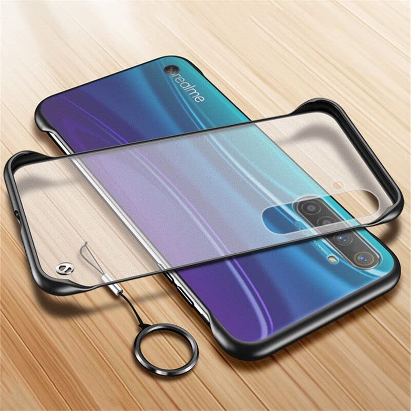 REALCASE Realme 6 Pro Back Cover,Ultra Thin Frameless Matte Hard Shockproof TPU Bumper Case for Realme 6 Pro (F-Black) (B088T7D9RV) Amazon Price History, Amazon Price Tracker
