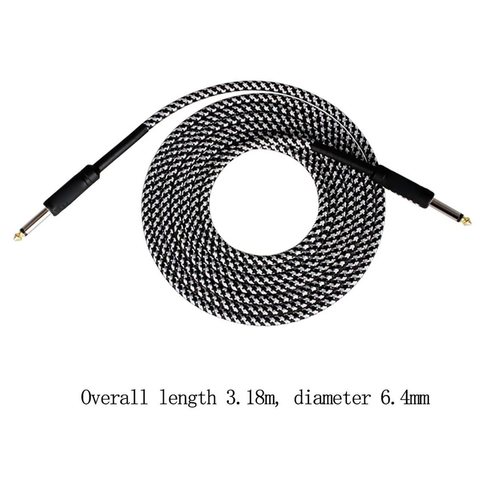 Cable De Guitarra Eléctrica Conexión Alambre 10/6M 300cm Accesorios Para Instrumentos Cuerda Bajo | Cable de guitarra (tipo 14, 10 m)
