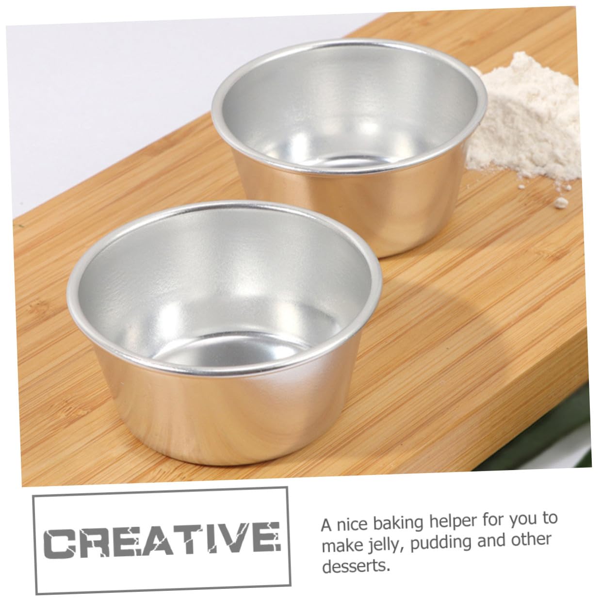 HEMOTON 30piezas Molde Para Muffins y Pudding De Reutilizable De Tazas Antiadherentes Para Hornear Tartas Pasteles y Postres