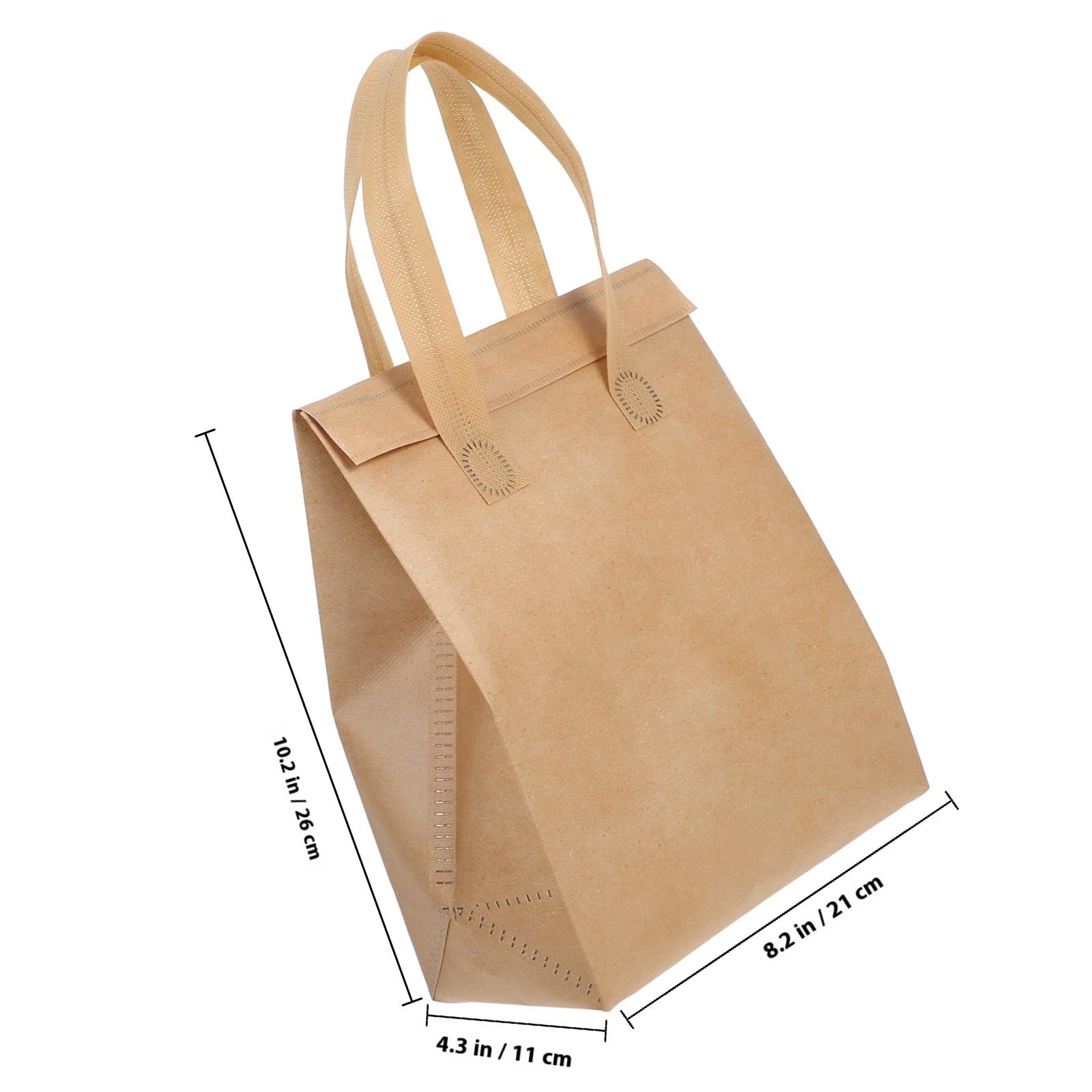 FOMIYES Thermotaschen für Lebensmittel 50stücke aus Non Woven für Catering