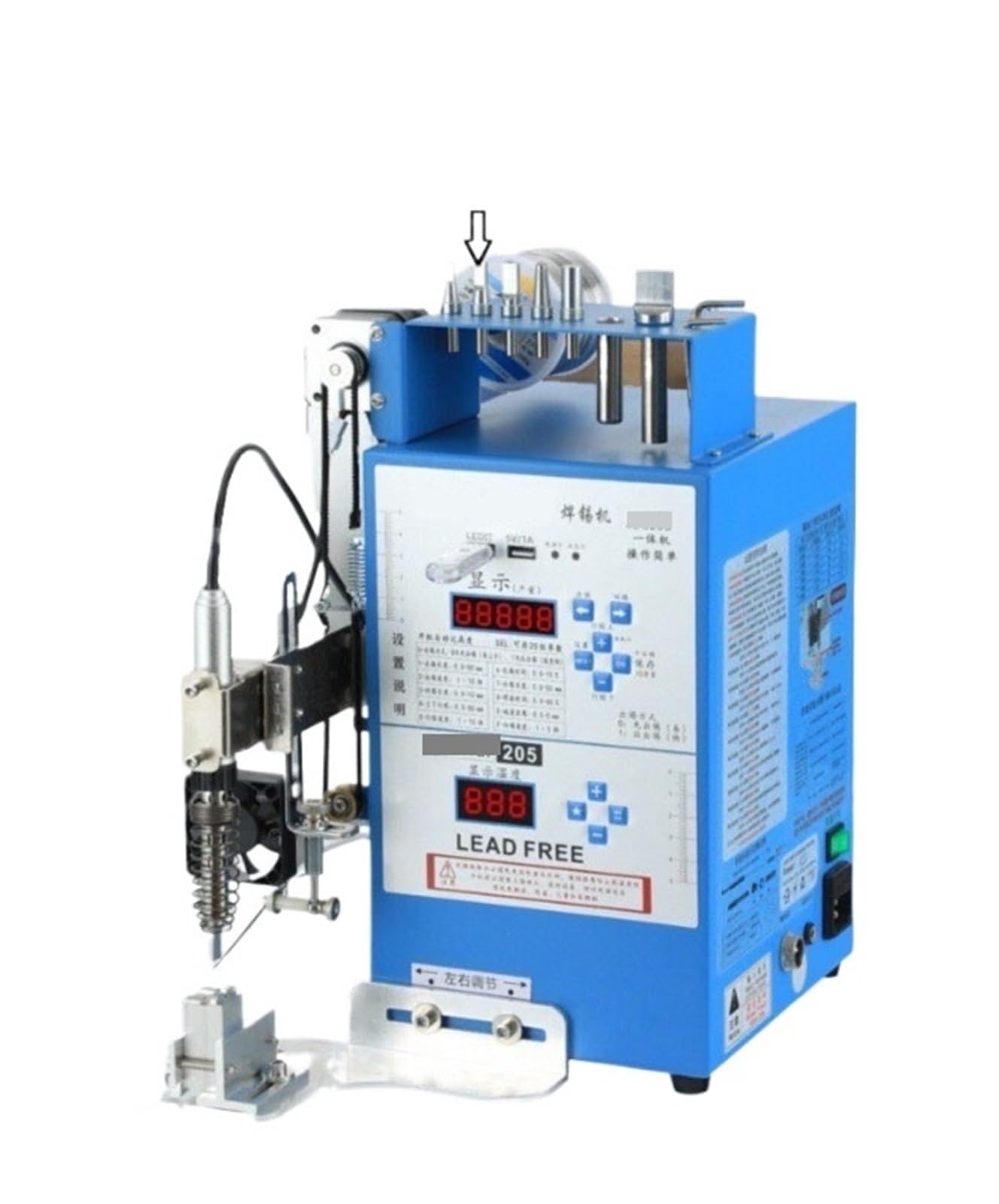 Multifunctional Soldiering Machine Semi-Automatic Soldering Station Precision USB Spot Welding Soldering LED Light Power(100W,500W)