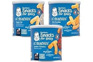Gerber Lil' Crunchies Variety Pack: The Perfect Snack for Growing Toddlers