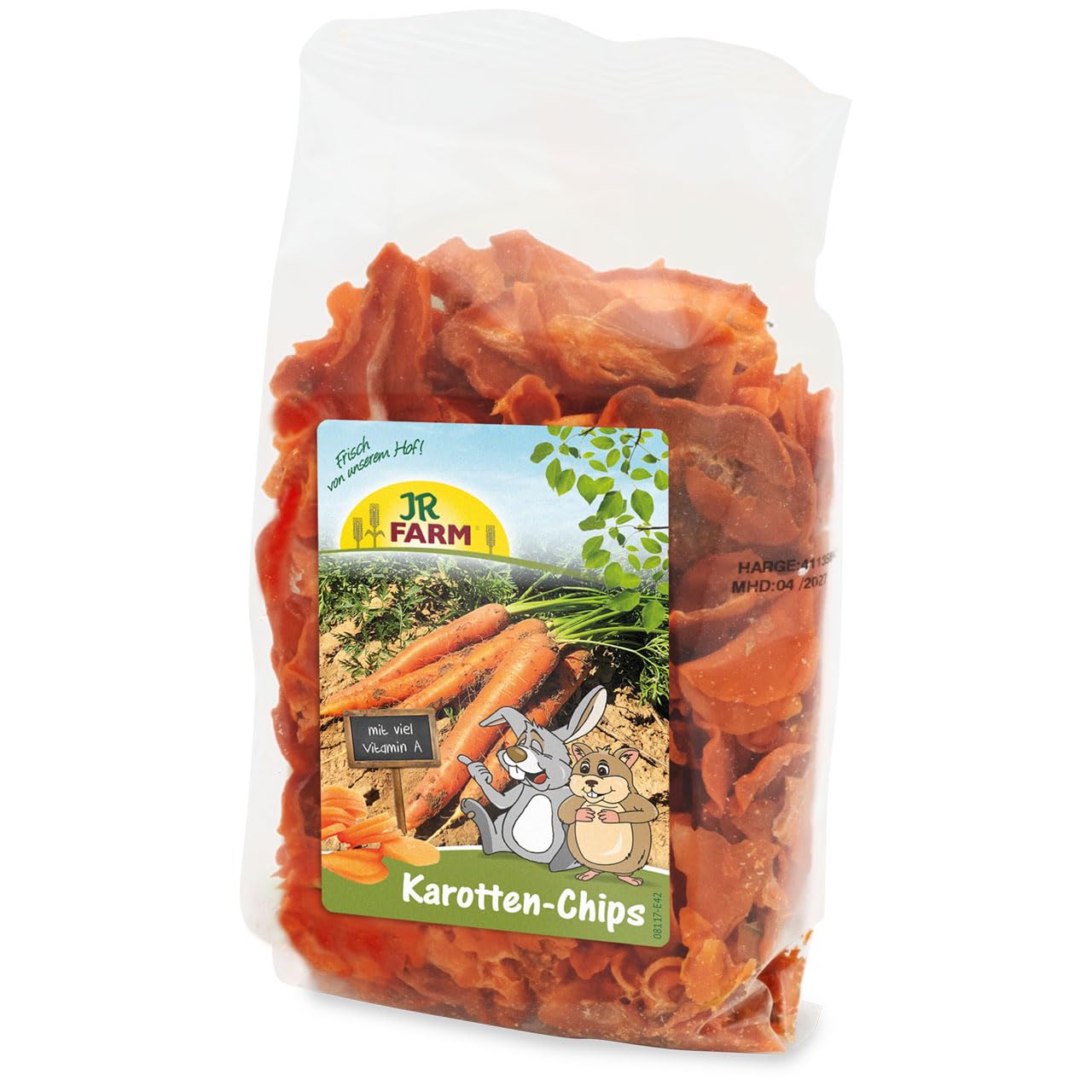 JR Farm Karotten-Chips 125g (Menge: 8 je Bestelleinheit)