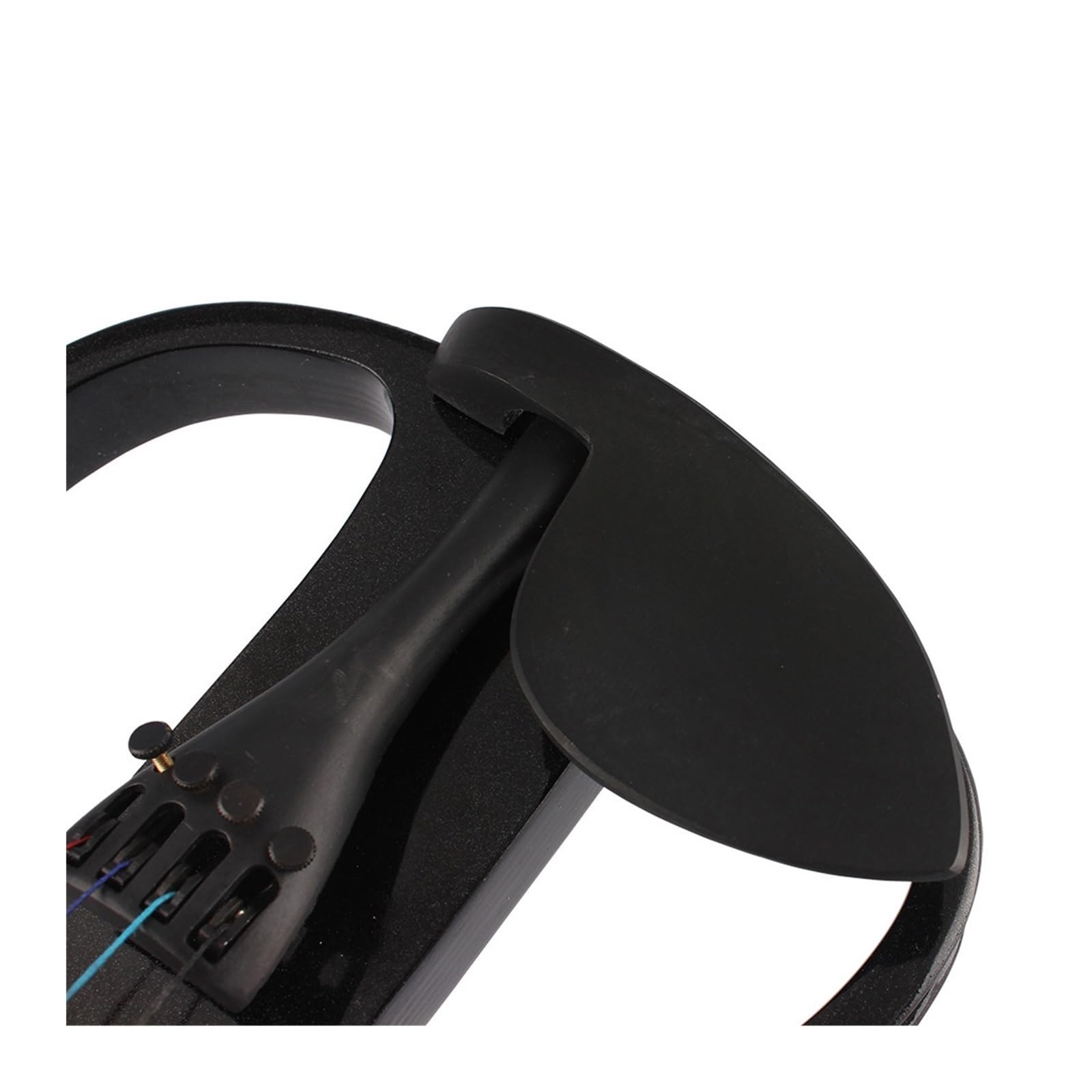 BABYCE Adulti Violino Violino Elettrico Professionale 4/4 Violino Strumento A Corde Violino Nero con Custodia per Accessori Cavo per Cuffie