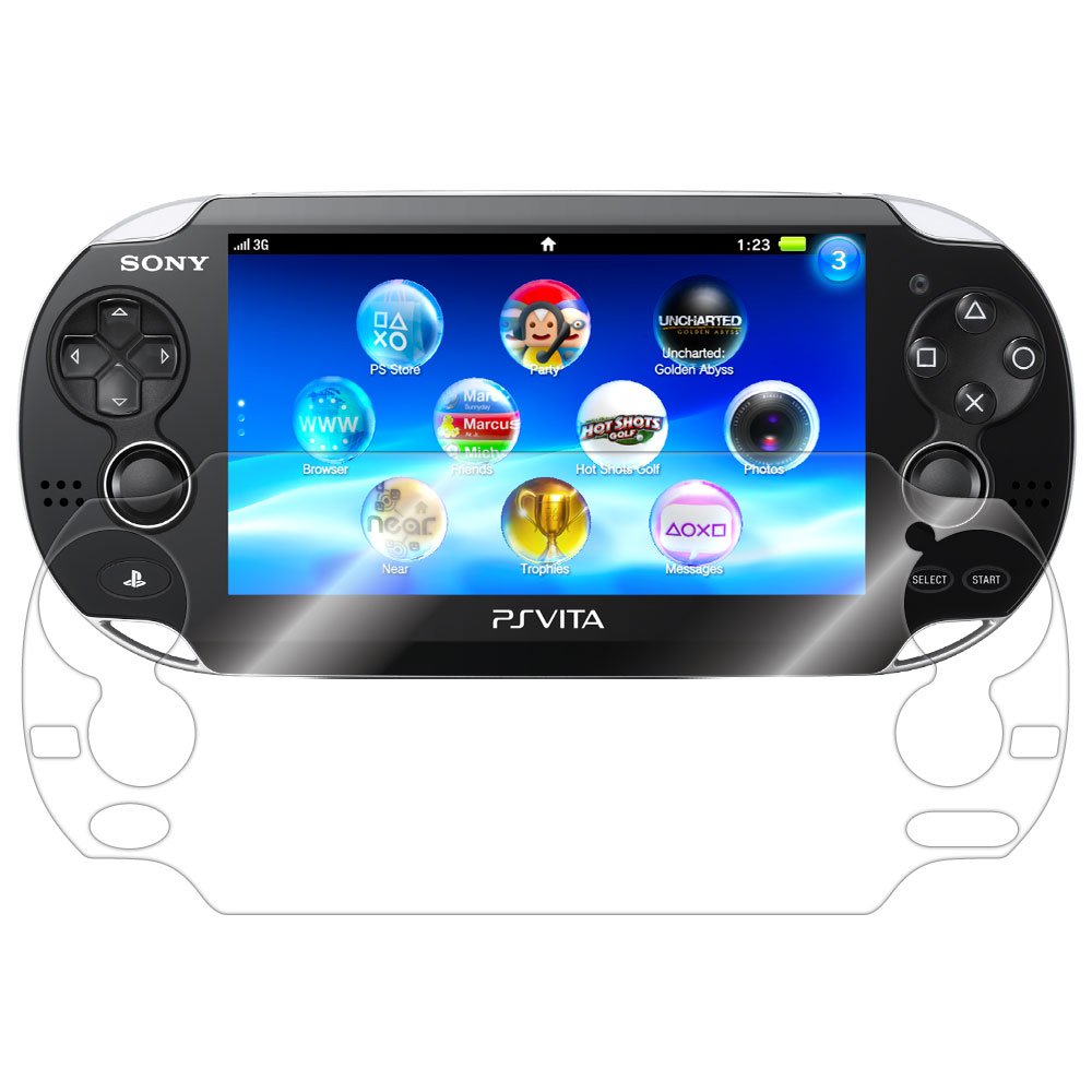 ArmorSuit MilitaryShield Screen Protector for Sony PlayStation Vita - [Max Coverage] Anti-Bubble HD Clear Film