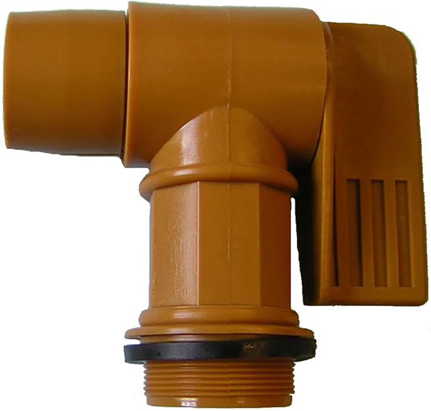 ScopeNEXT HFDT Polyethylene 2" High Flow Drum Faucet (Adapter Not Included)