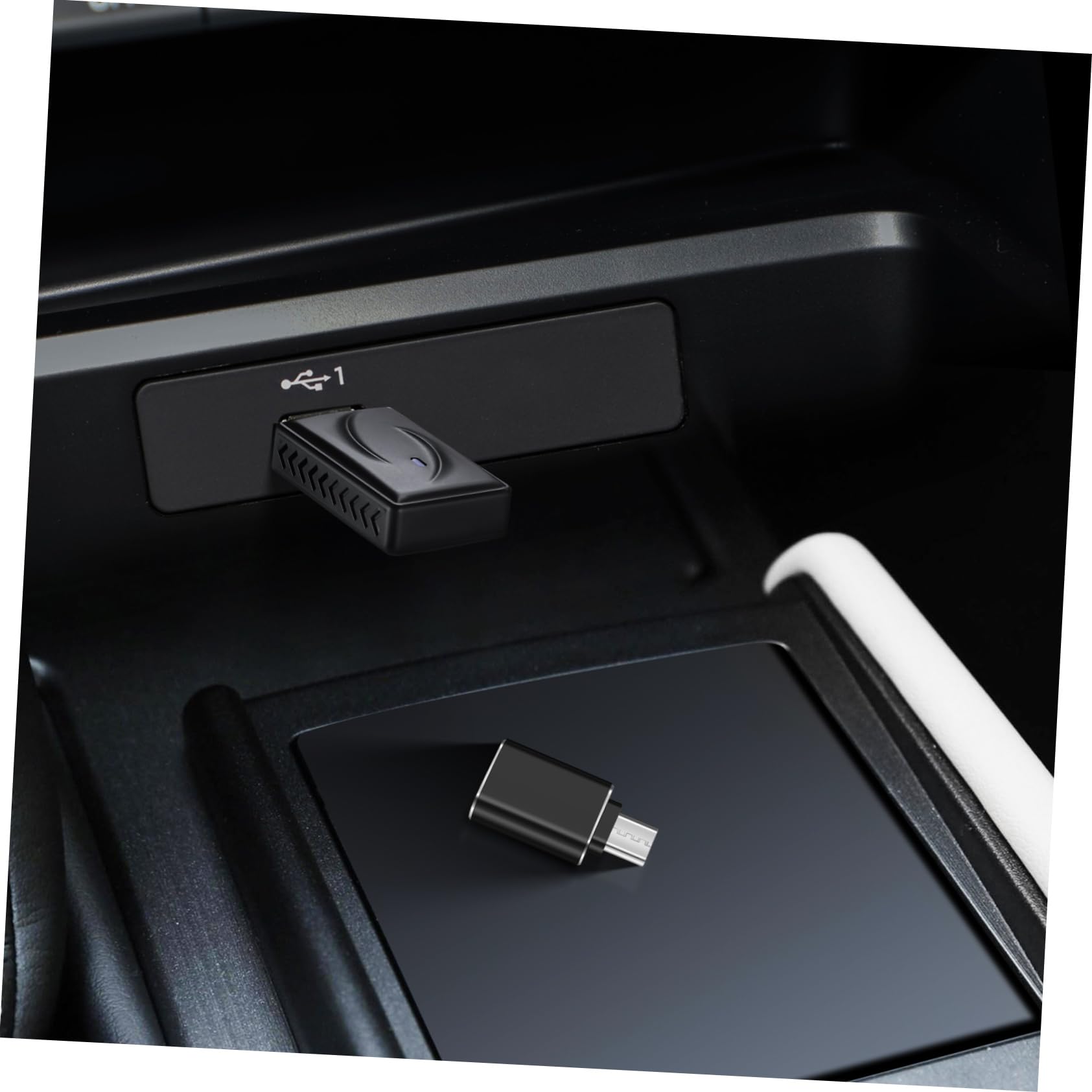 1 Juego De Accesorios para Coche Adaptadores Inalámbricos para Coche Adaptador De Audio Inalámbrico para Coche Accesorios De Audio para Coche Adaptadores De Transmisión