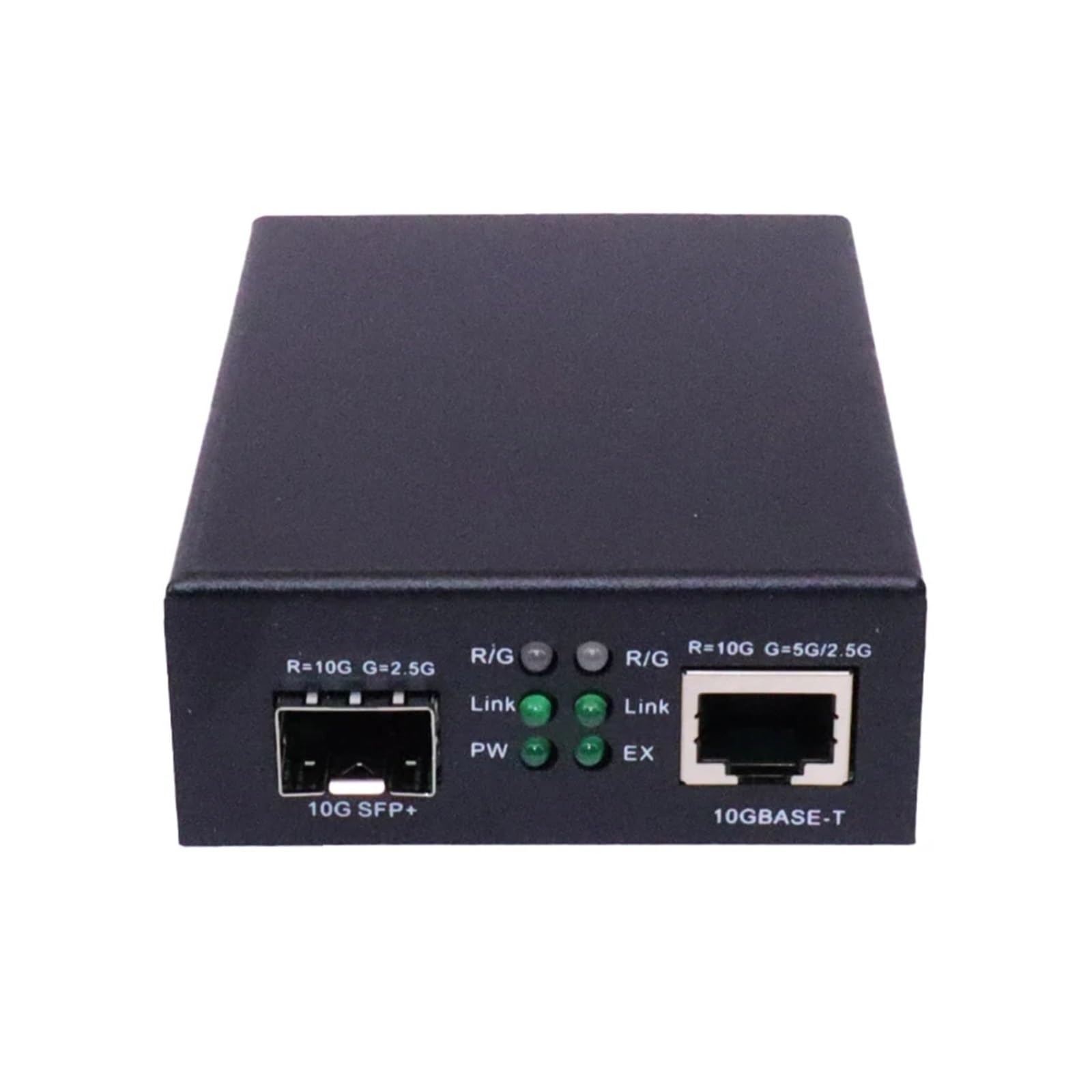 OSHZIKJII 10G s-f.p+ Fiber to RJ45 Converter s-f.p+ 10/100/1000Meter/10G Ethernet Converter Transceiver Compatible(E//U)