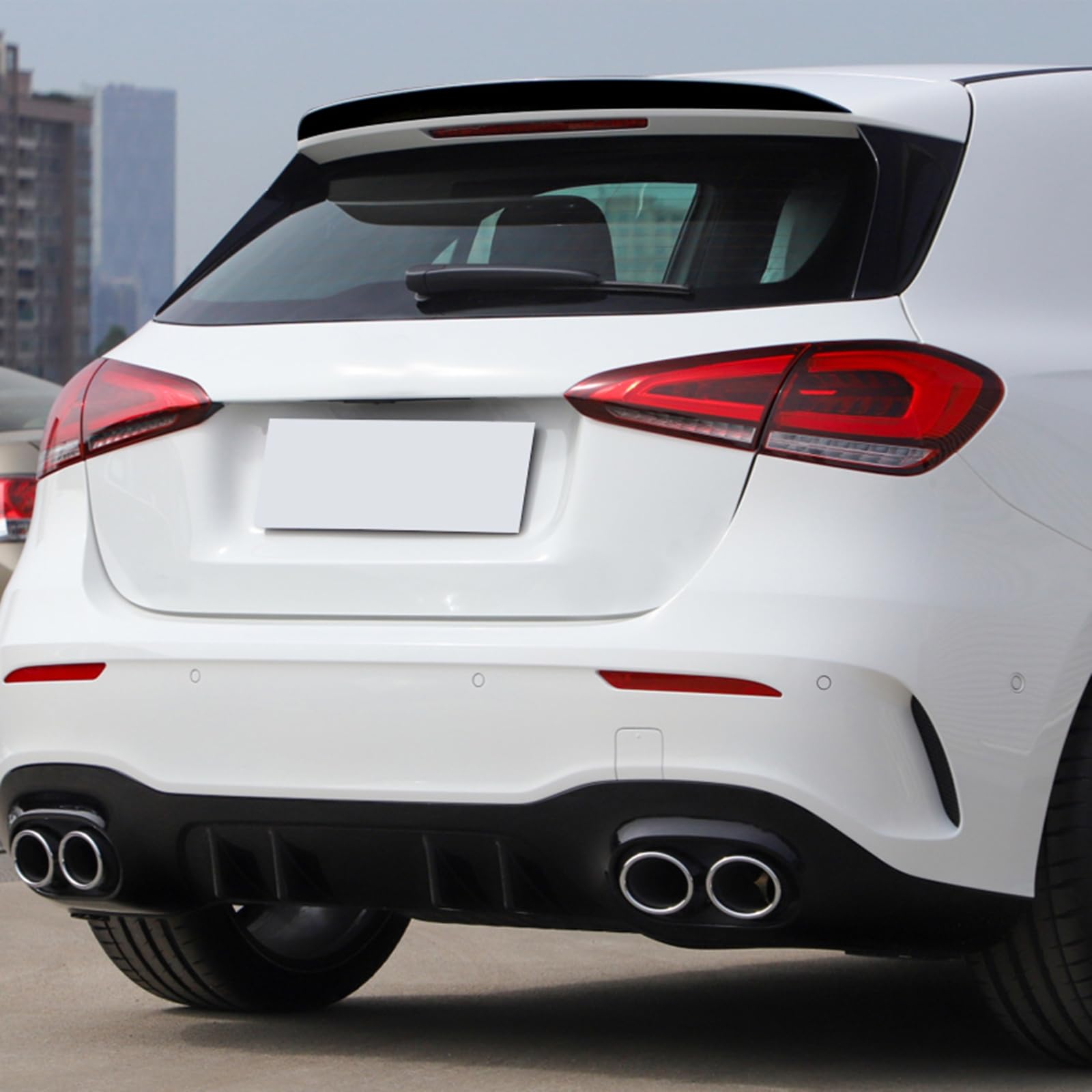 Alerón trasero para maletero para Mercedes Benz Clase A W177 A160 A180 A200 A220 A250 A35 A45 AMG Hatchback 2018-2023