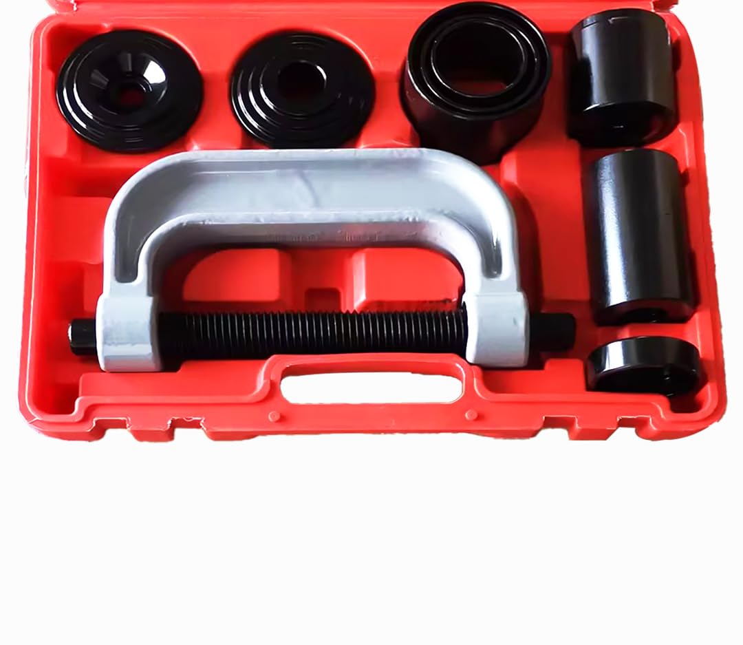 BOOMSTART, set di 10 pezzi, estrattore per giunto di sospensione, giunto a sfera, 4 in 1, utensile universale per giunti a sfera, set di attrezzi per auto con scatola