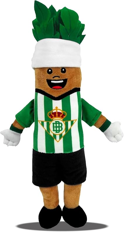 Muñeco de Peluche Oficial Palmerín del Real Betis Balompié