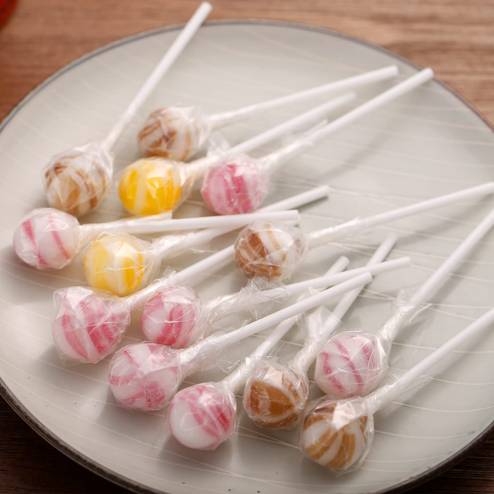 Bâtonnets en papier pour décoration de gâteau 7,3 cm Lot de 100
