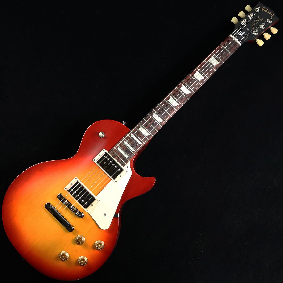 ギター Gibson Les Paul Tribute Satin Cherry Sun Amazon | Gibson Les Paul Tribute Satin Cherry Sunburst レス