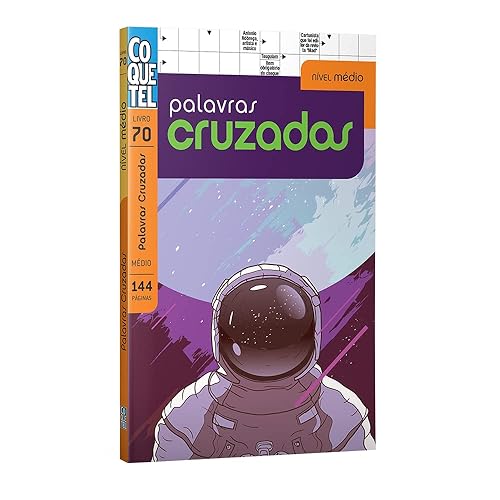 Livro Palavras Cruzadas nível médio Ed 70