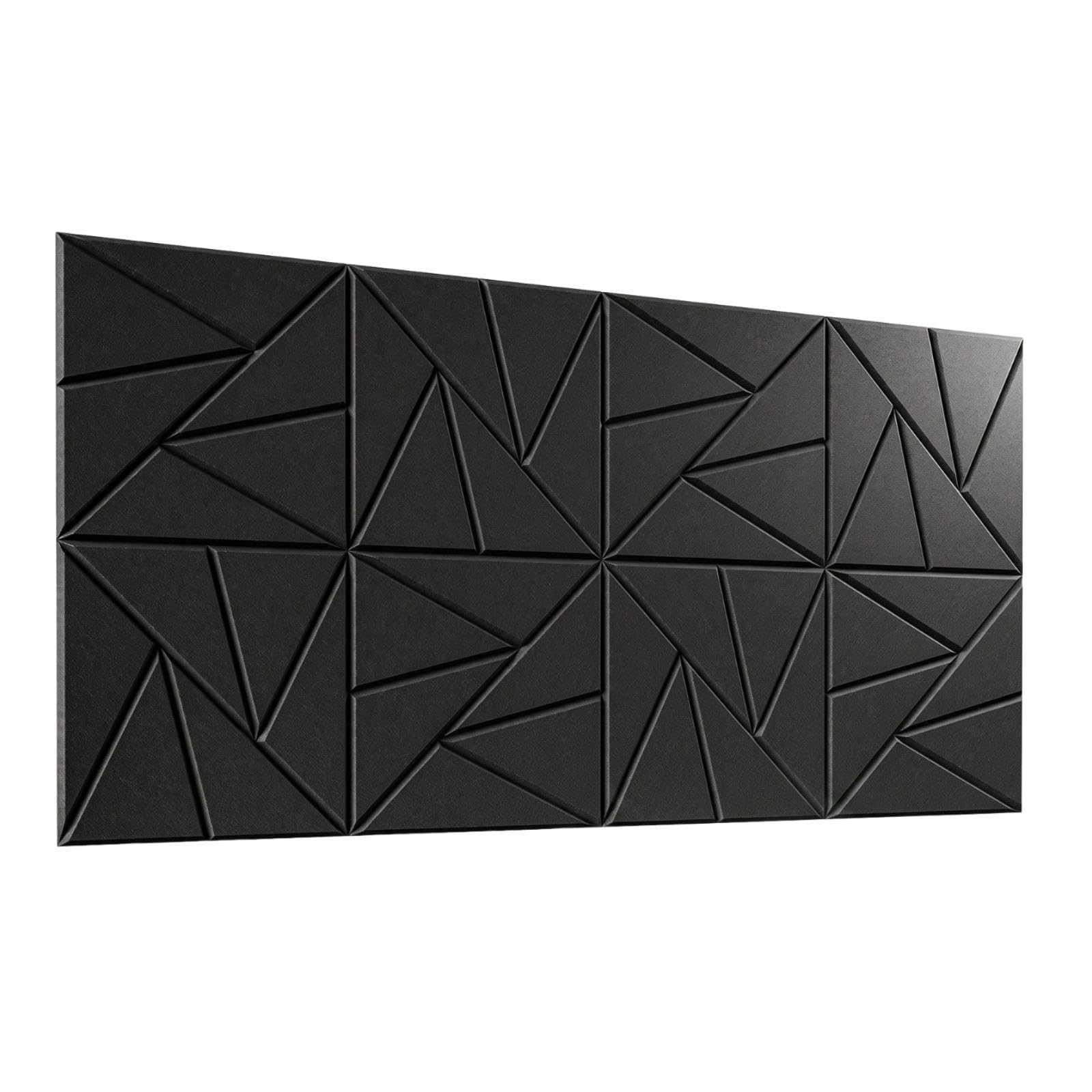 8 Paneles Acústicos Insonorizados, Paneles de Pared Acústicos Decorativos, Sonido.