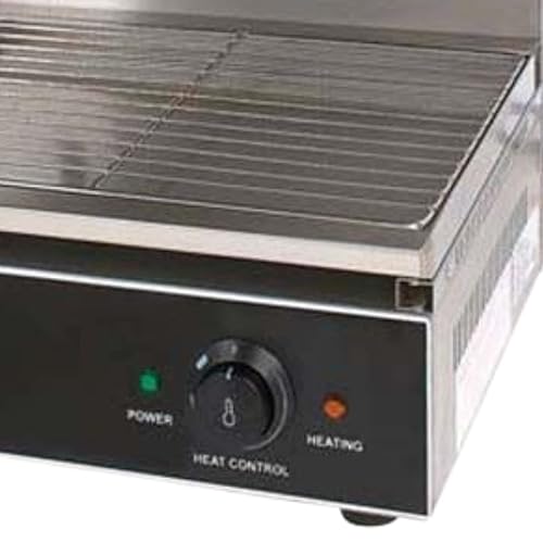 Miniatura 2 de Adcraft SAL-2800W Salamandra de encimera de 17 pulgadas, eléctrico, acero inoxidable, 240 V, gris