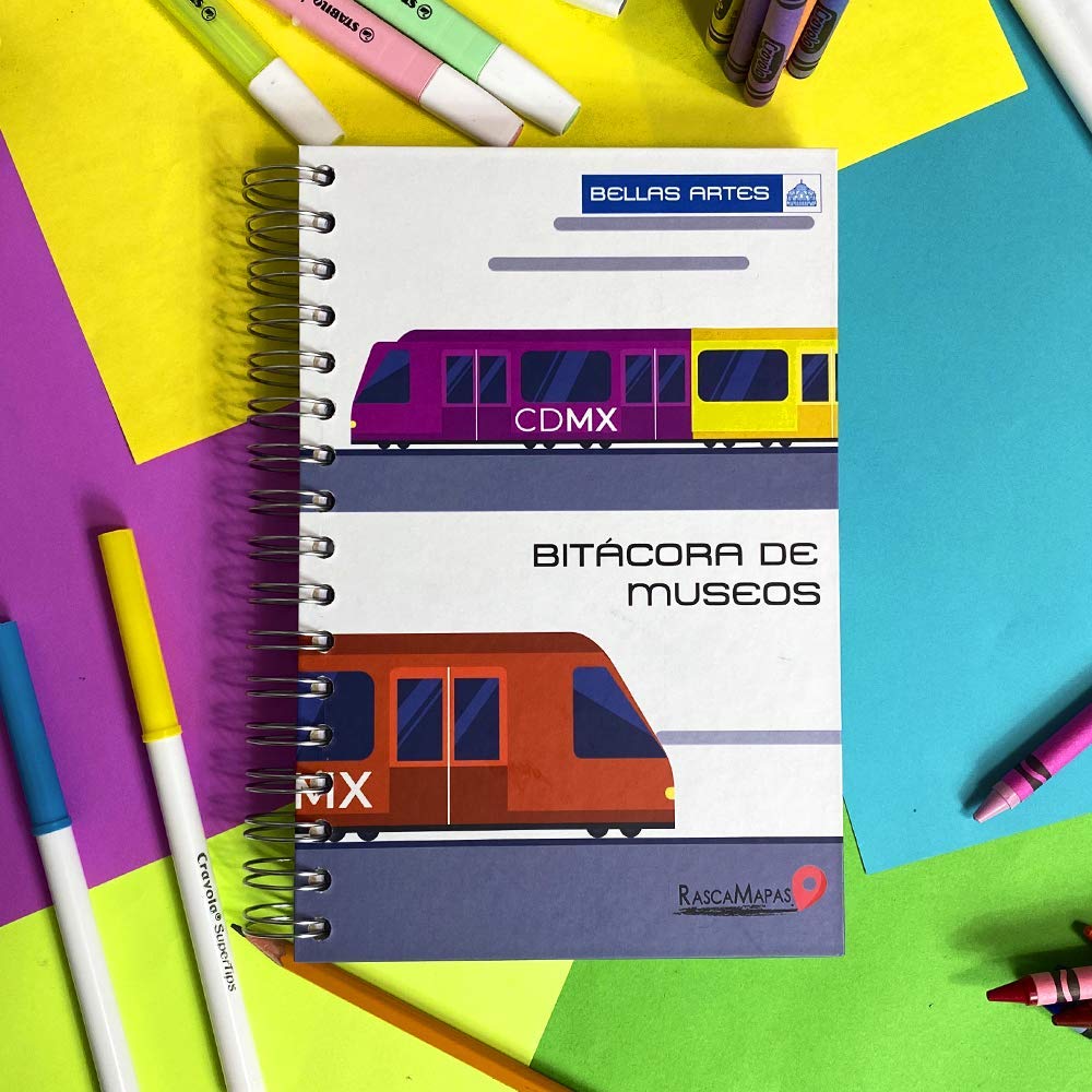 Rasca Mapas - Bitácora rascable de los Museos de CDMX - Visita y Rasca los  149 Museos existentes - Incluye guía de Todos los museos - Hecho en México  : Amazon.com.mx: Oficina y papelería