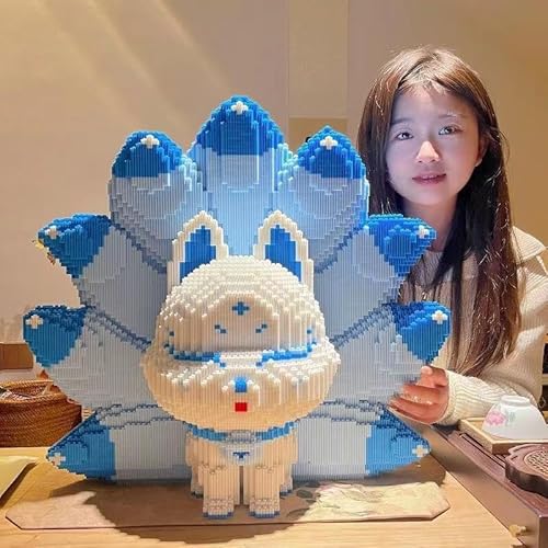 Animal Fox 3D Art Micro Blocks Set for Adults, 15000+PCS