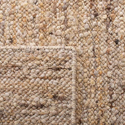 Tapete SAFAVIEH Natura Collection 3x5 Beige Lana Hecho a Mano miniatura 5