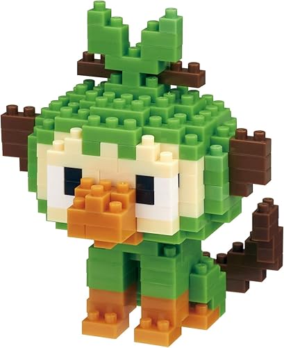 nanoblock - Pokémon - Grookey, kit de construcción de la serie Pokémon