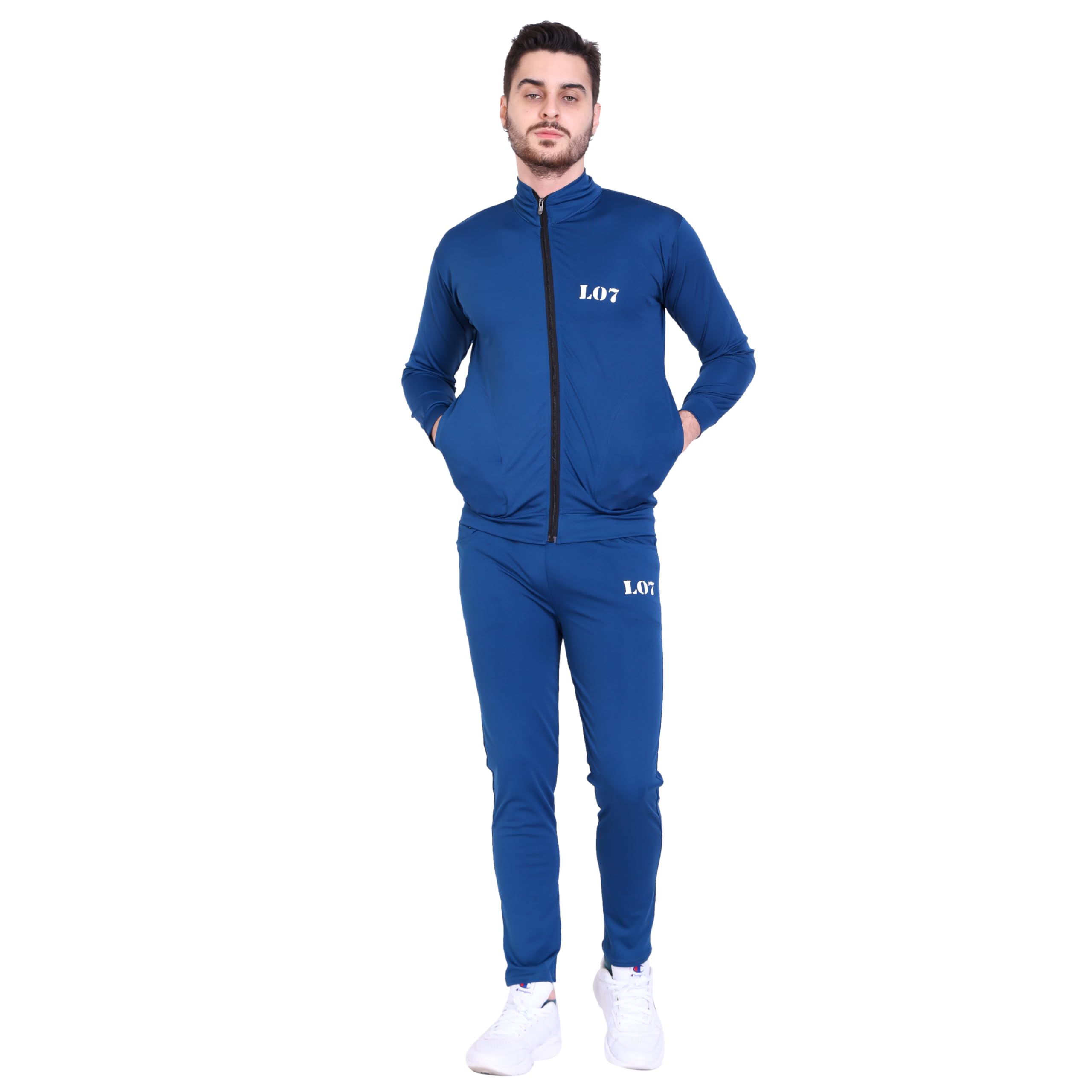 Redglo Men's Winter Zipper Sports,Volleyball Track Suit, Four Way-Lycra Track Suit Set, Walk, Sleep Tight and Exercise/All Year-Round Use-picture-40