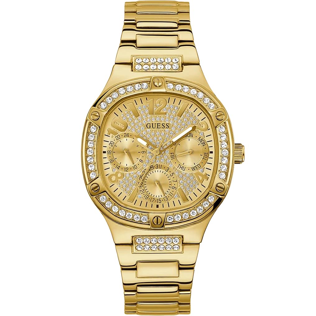 GUESS Analog Beige Dial Womens Watch-GW0558L2 (B0BN8KXJQQ) Amazon Price History, Amazon Price Tracker