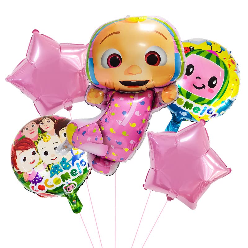 Buy HIGHLAND 5 Pc Pink Balloons for Birthday