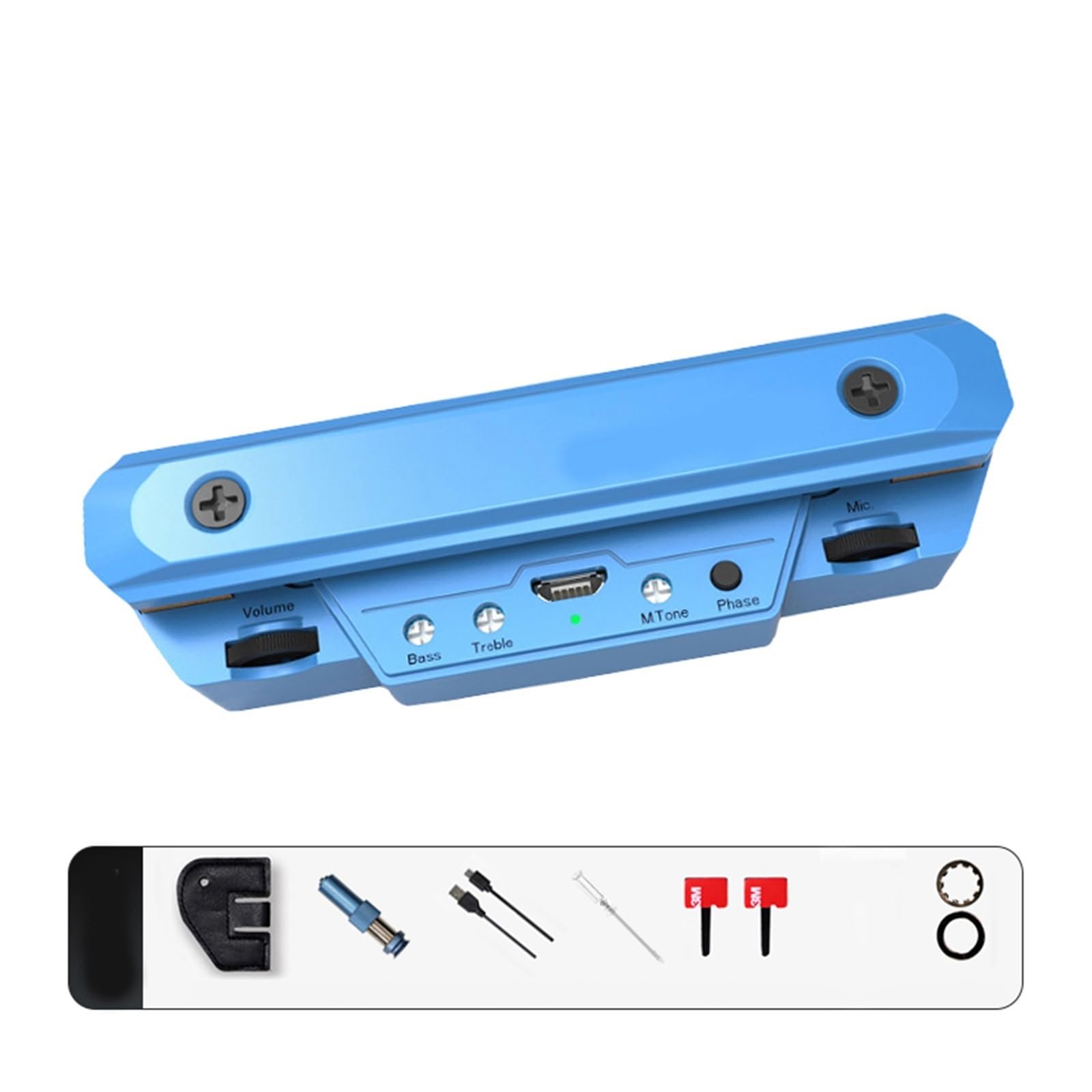 Pickup per chitarra acustica con vibrazione alla stessa frequenza blu Pickup Chitarra Acustica
