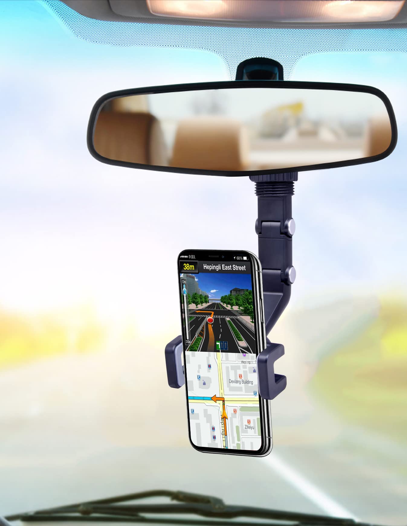 Gabba Goods 360 Rear View Mirror Phone Holder For Car Desertcart