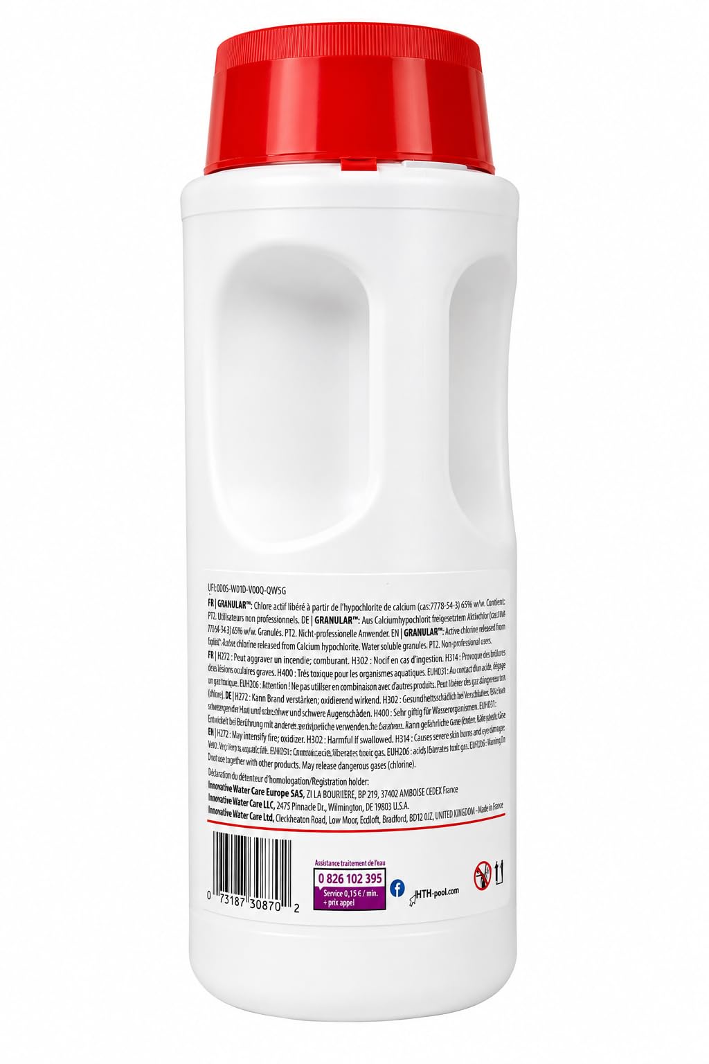 HTH Hypochlorite de Calcium - Chlore Choc GRANULAR 2,5 kg