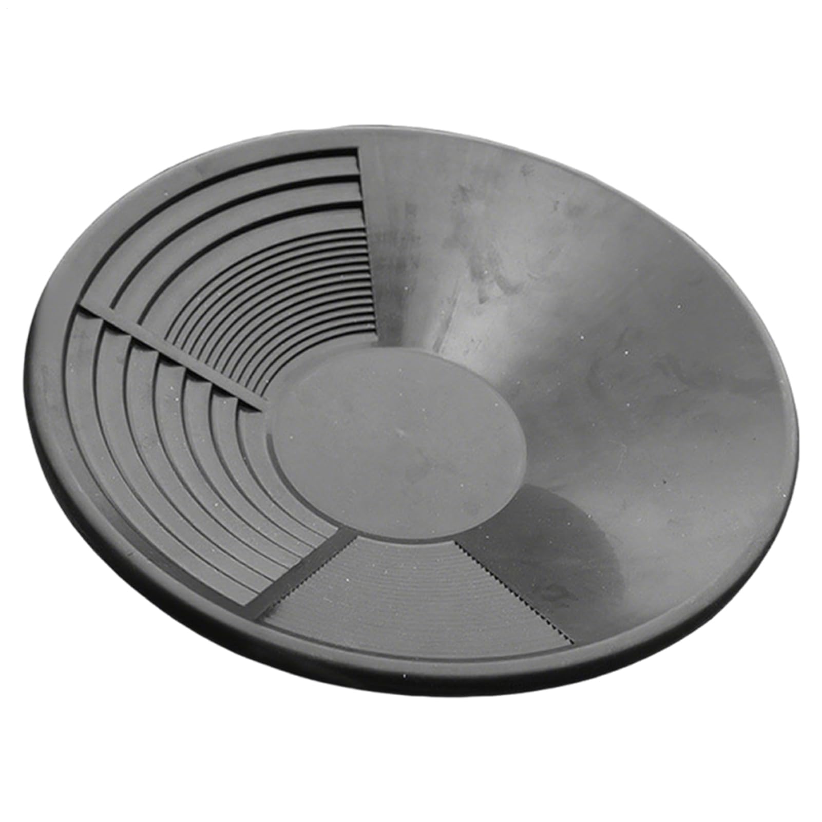 Batea Para Oro Profesional - Diámetro 35 Cm, Material PP, 190g - Perfecta Para Prospección En Ríos Y Montañas
