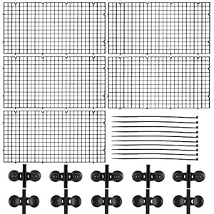 Kingrun 5 Stück Aquarium Trennwand Gitter Set