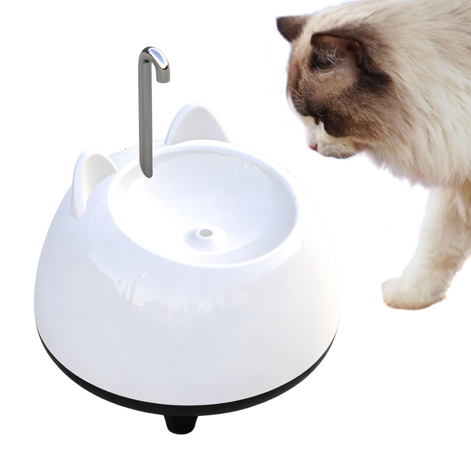 Fontaine pour chats intérieurs et extérieur | Abreuvoir silencieux USB