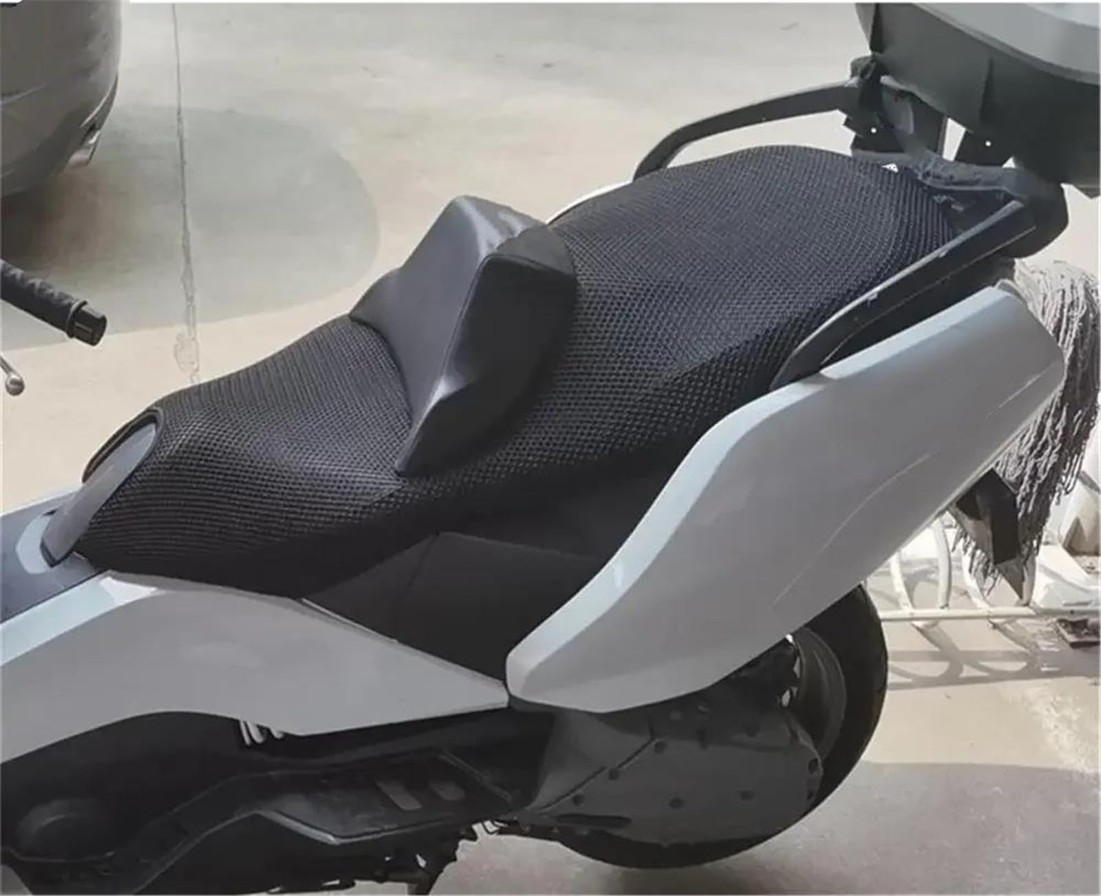 Generico Cuscino Antiscivolo For Sella Moto, Distanziatore, Rivestimento In Tessuto A Rete Per BMW C600 Per SPORT C650GT C 650 GT