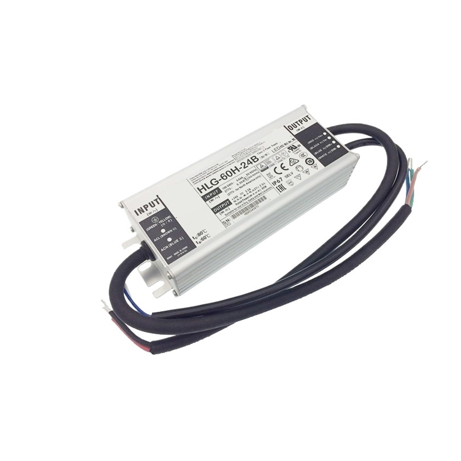 NXUTKBNK HLG-60H-54 60W PFC Waterproof LED Power Supply for Street Lights
