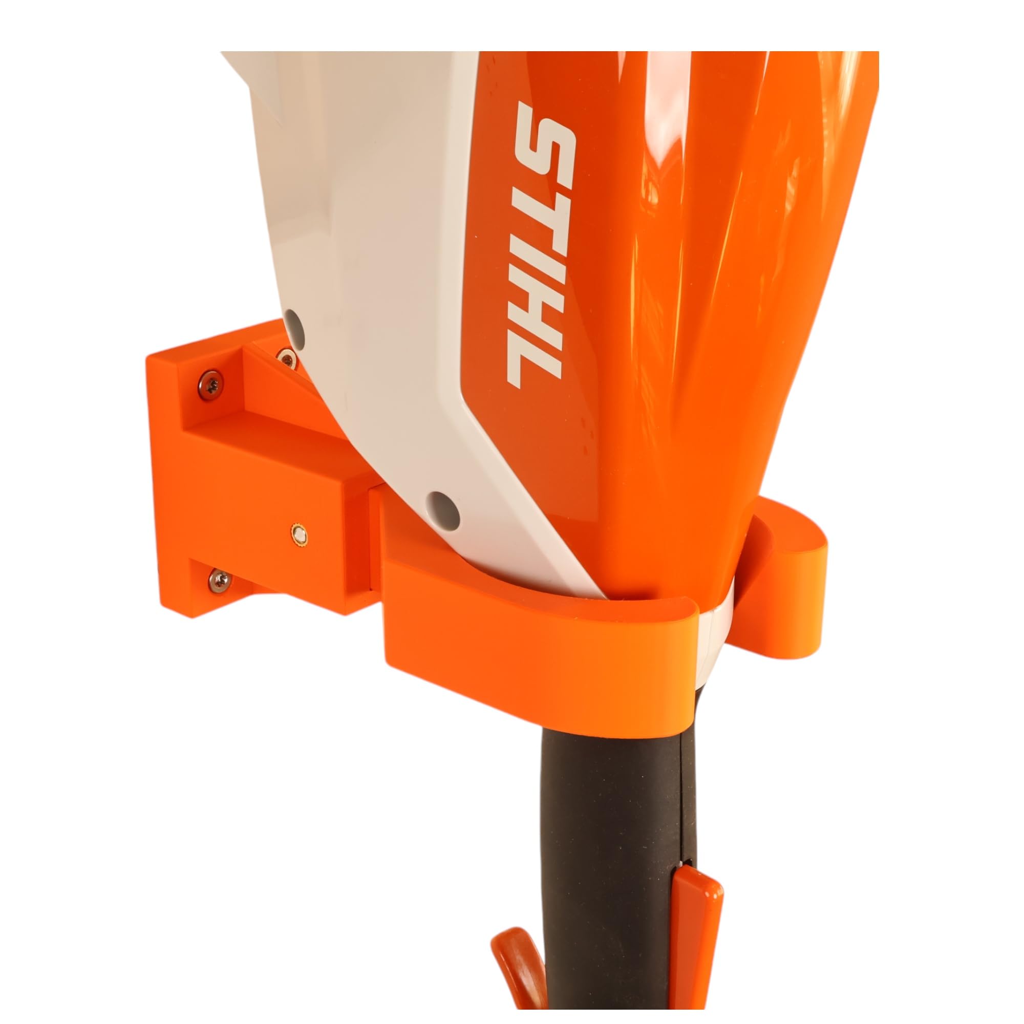 Wandhalterung Universal passend für STIHL FSA FS RGA FSE Freischneider Motorsense Rasentrimmer Wandhalter Halterung Zubehör (Schwarz)
