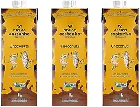 Kit 3X: Leite Vegetal Choconuts Orgânico A Tal da Castanha 1L