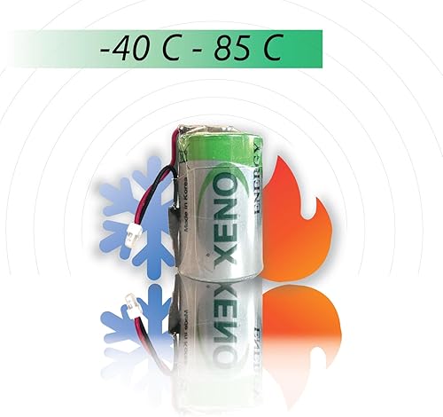 Miniatura 4 de Paquete de 25 baterías de litio XLP050F de 12 AA de 3.6 V con conector  Batería de conector Xeno de 1200 mAh de larga duración  Batería de cloruro