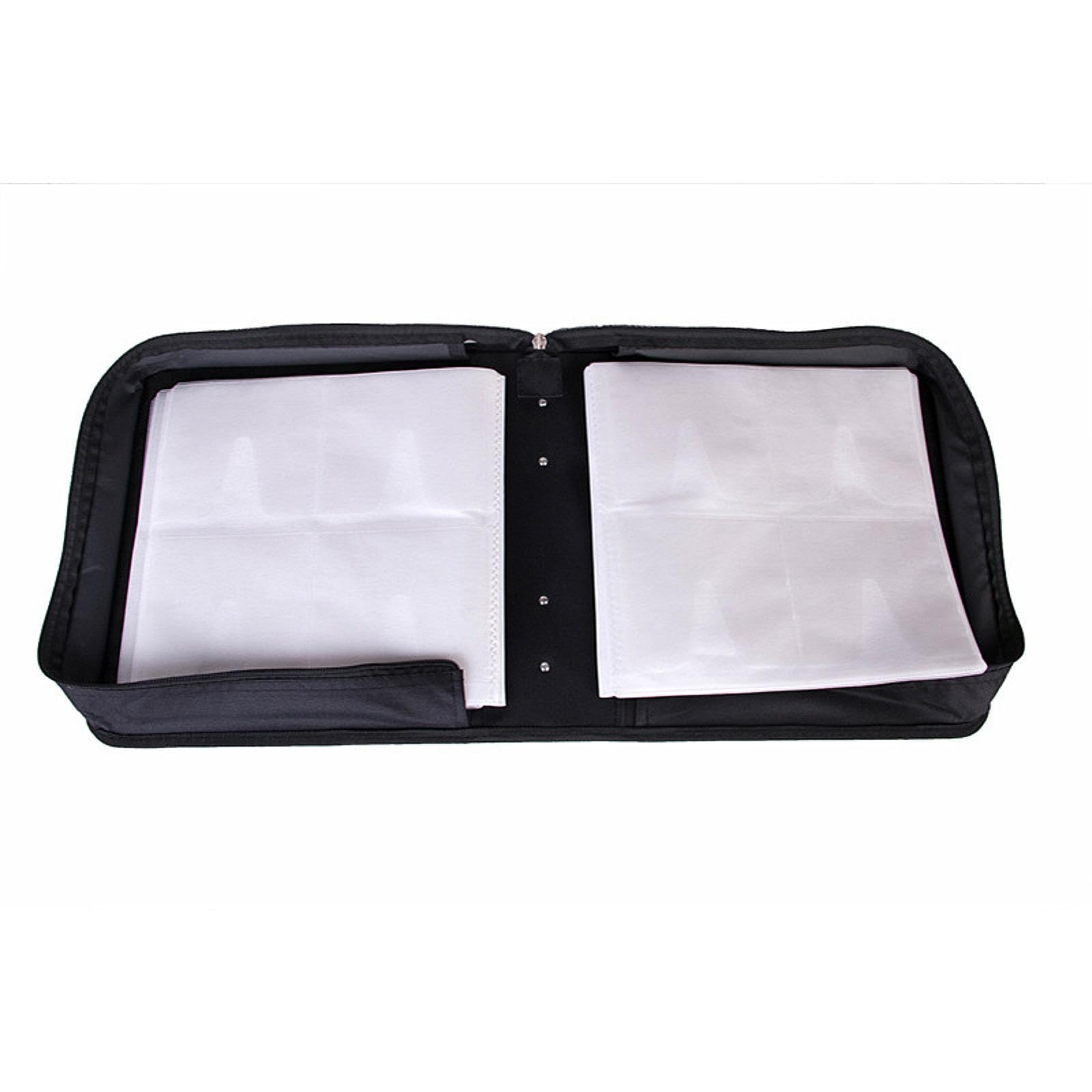 Custodia per CD Multiuso, Antipolvere, Portatile, Grande capacità, 320 Dischi Dvd, Raccoglitore per CD, per Ufficio, Viaggio, casa, Auto