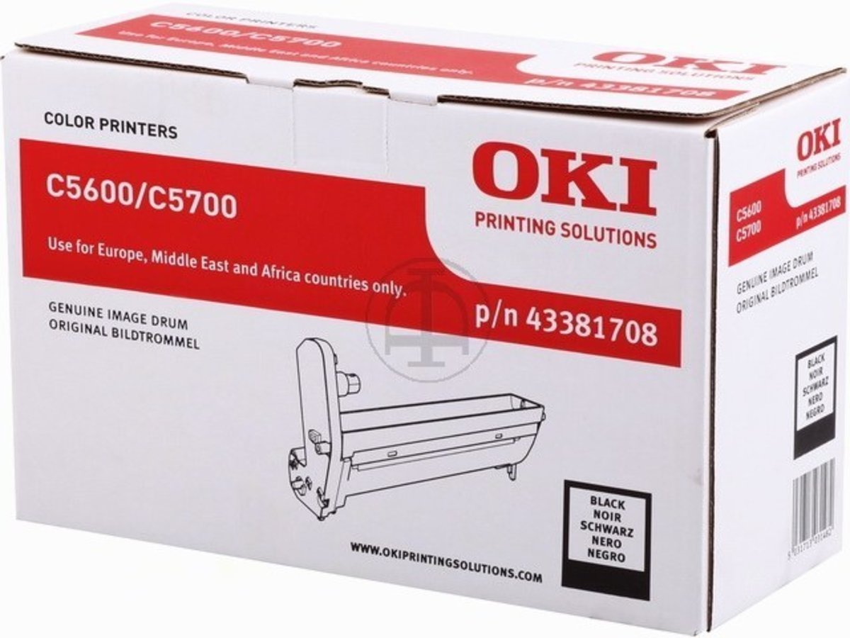 Kit tambour OKI C 5700 noir résout les problèmes de traces d'impression - 4