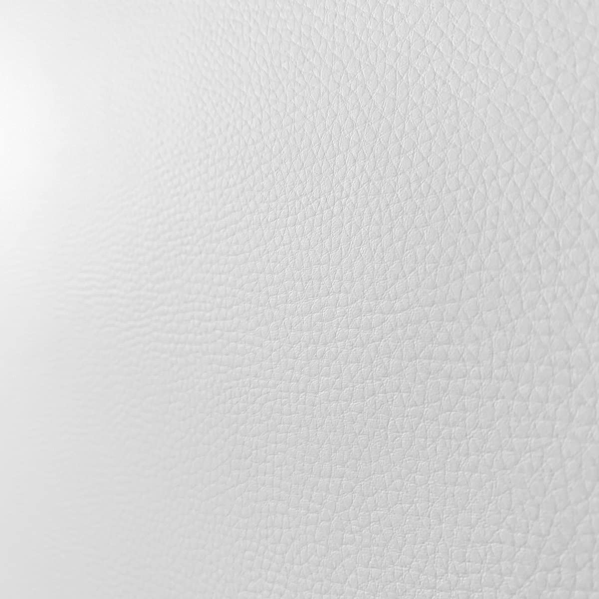 mattfy - Cabecero Nantes Acolchado, Tapizado Premium en Polipiel de Alta Gama, Incluye Herrajes y Tornillería, Medidas 160 x 60 cm (Cama de 150), Blanco