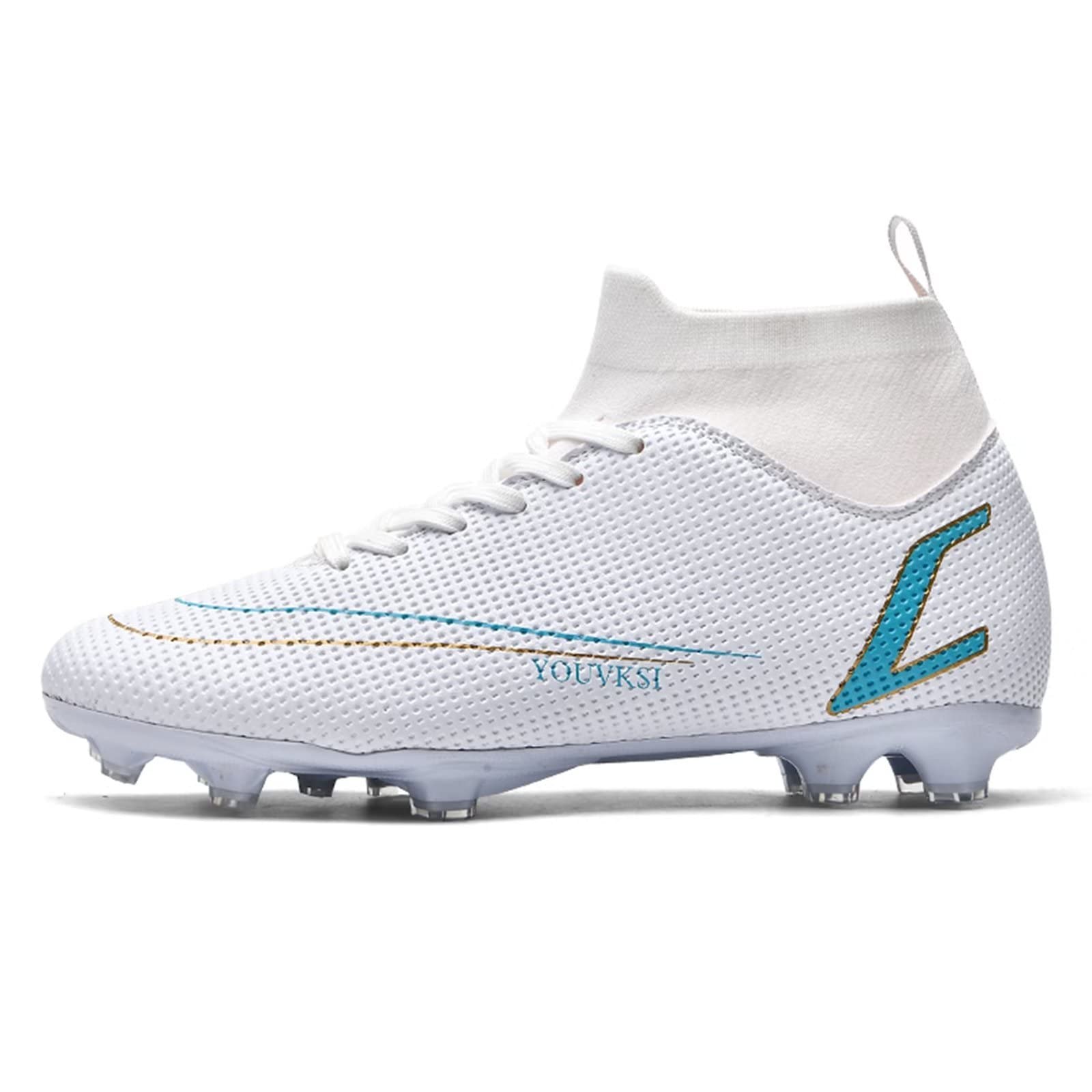 TKIG Mens Women's Football Sneaker Training Athletic Cleats Football for Youth Walking Athletic