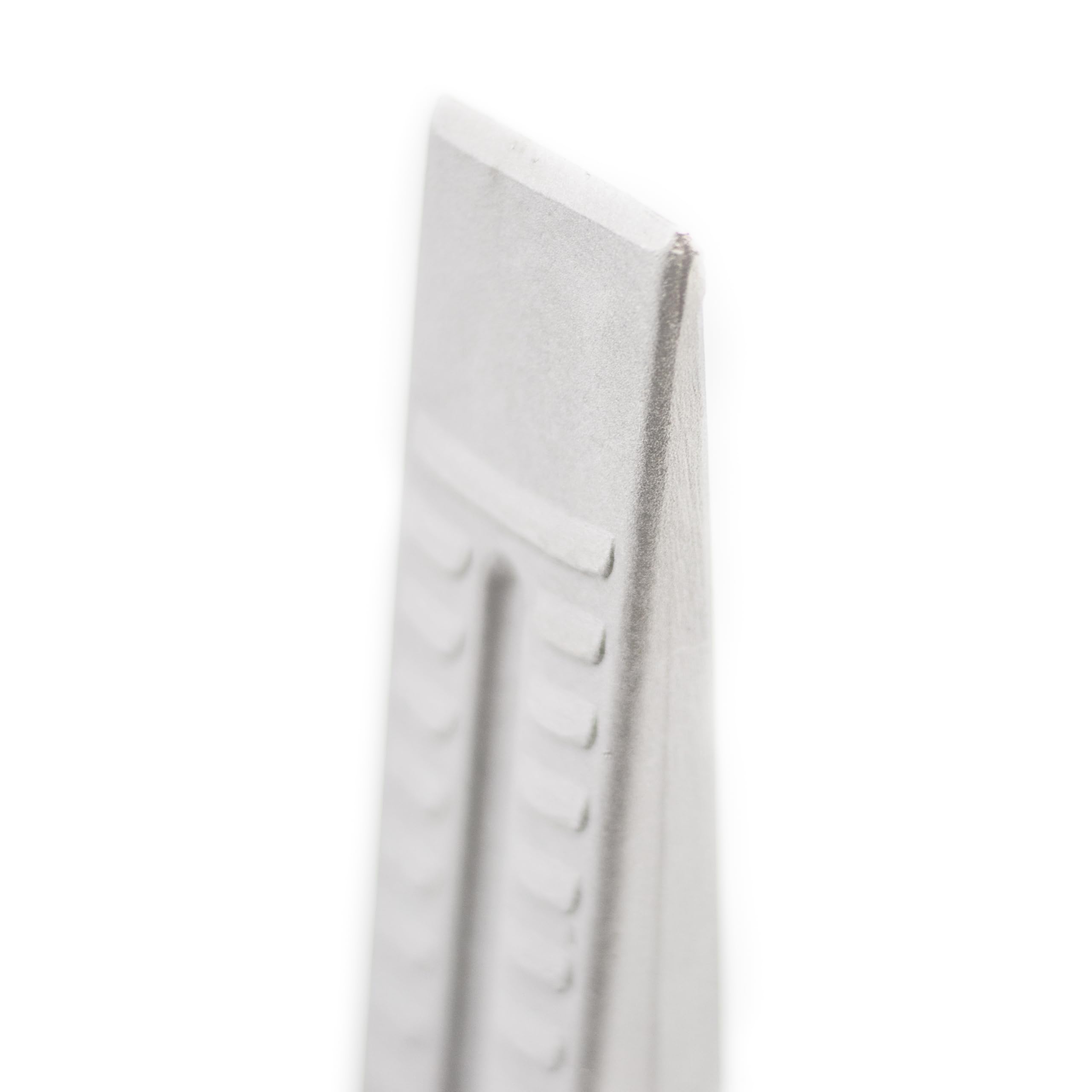 2X Profi ALU Spaltkeil Massiver Spaltkeil + Bildmagnet! Fällkeil in Keilform aus Spezialaluminium für Holzspaltung Spaltaxt Holz Spalthammer Holzspalter Drehspaltkeil Drehkeil Spaltgranate Silber, W