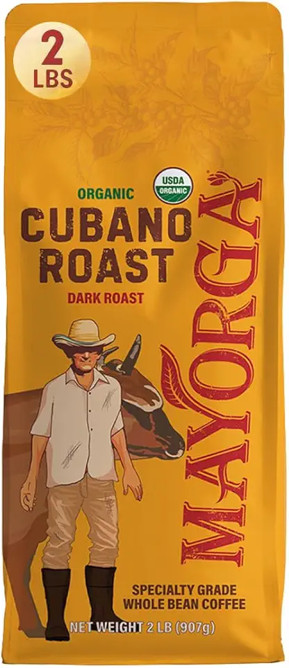 Mayorga Organic Coffee 2lb Cafe Cubano Roast ...