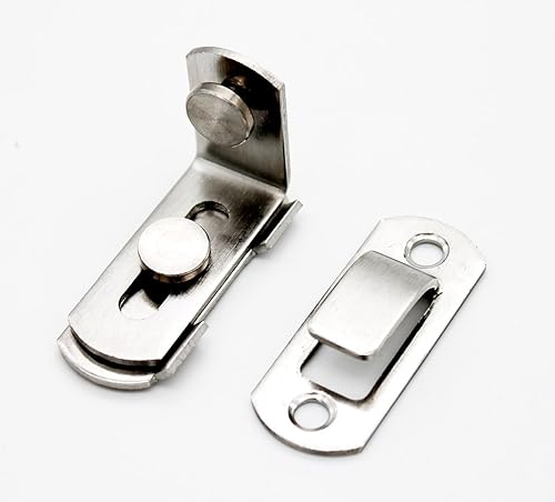 Miniatura 5 de Paquete de 2 pestillos para asegurar puertas