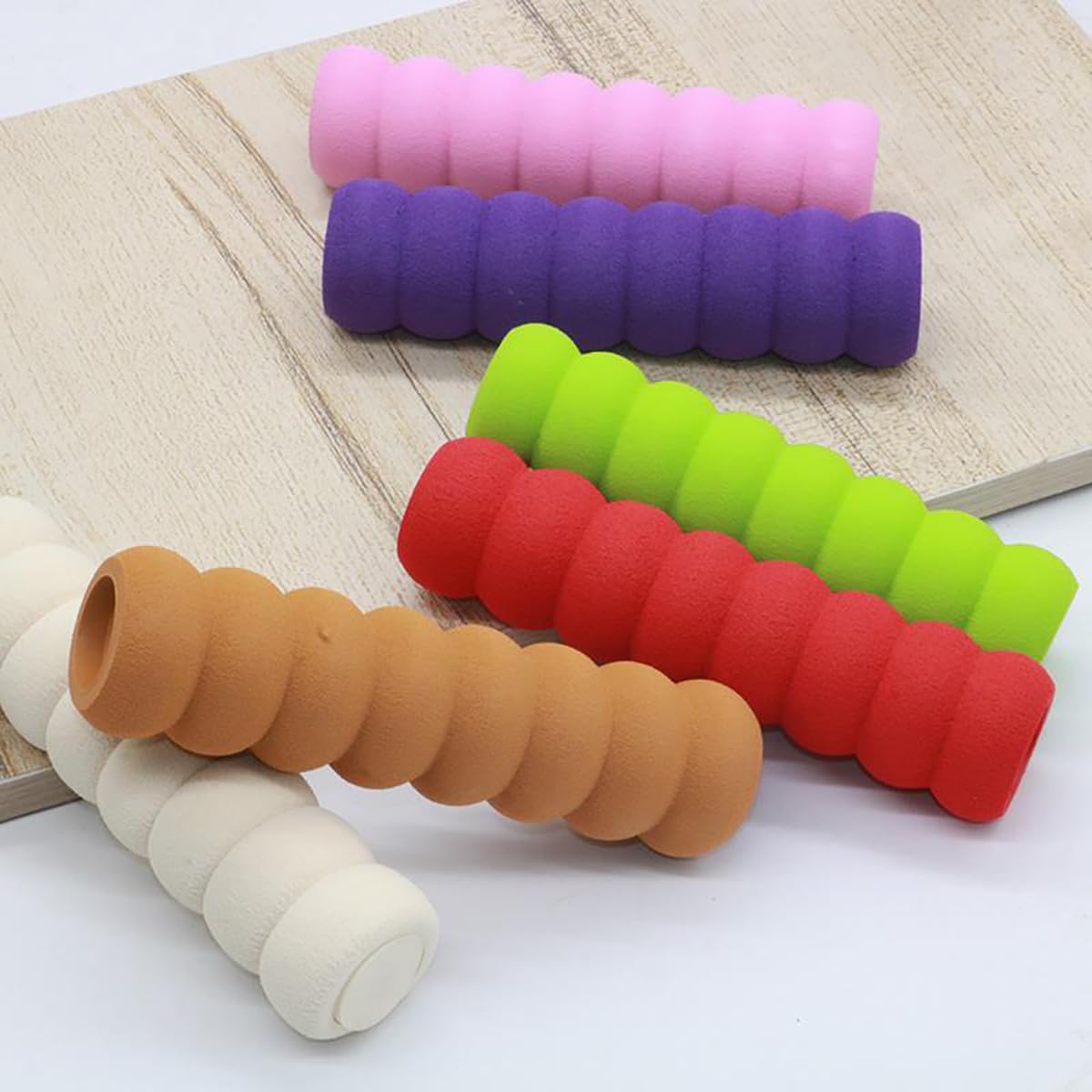 TopHomer 5 morbide pomelli per porta sicurezza protezione maniglie (verde)