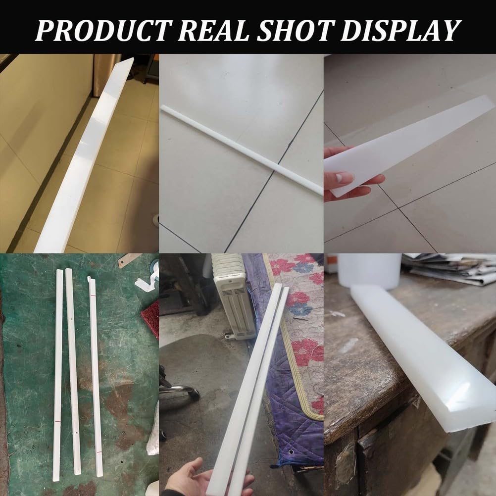 Nylonowe arkusze z tworzywa sztucznego, biały nylonowy arkusz prostokątny 80 mm x 75 o grubości 12-50, opakowanie 12 sztuk(50MM)