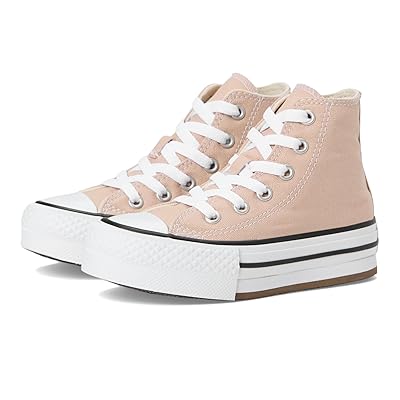 Converse Kids Chuck Taylor All Star Eva Lift (Little Kid) Kids Shoes Dusty Cinder/White