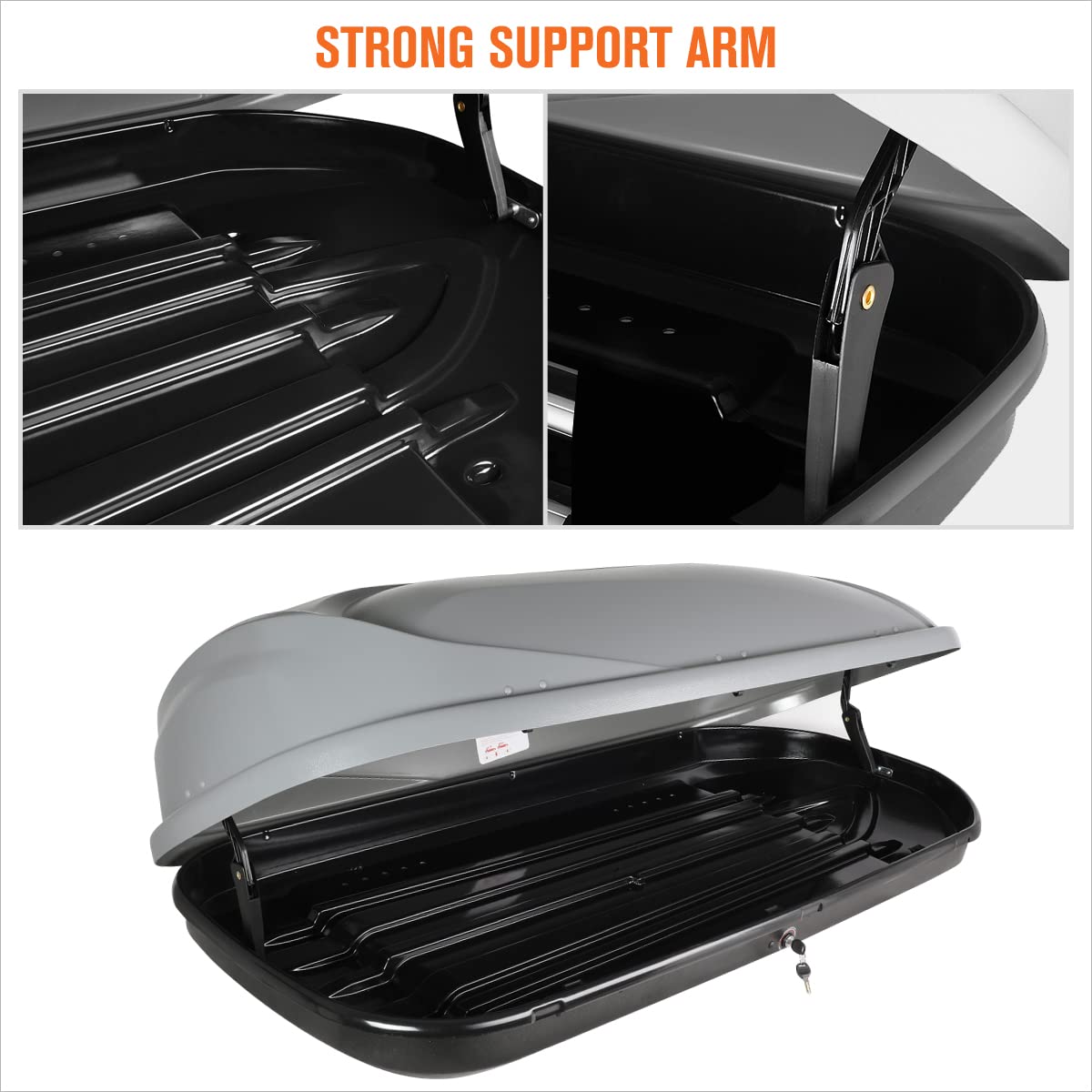 Golf Cart CARGO Caddie Plastic Cargo Box with Straps