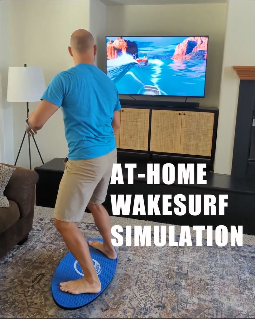 Wakesurf Balance Board - Electric Green, Balance Boards - Amazon